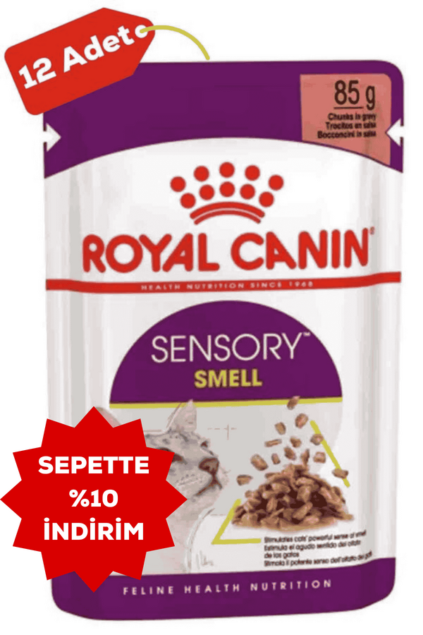 Royal Canin Sensory Smell Yetişkin Kedi Konservesi 12x85gr 12li