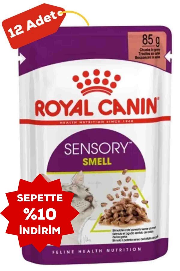 Royal Canin Sensory Smell Yetişkin Kedi Konservesi 12x85gr 12li