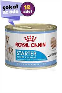 Royal Canin Starter Mousse Mother Babydog 12x195gr (12li) - Thumbnail