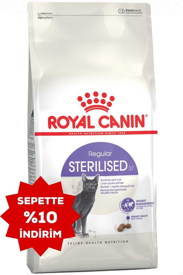 Royal Canin Sterilised 37 Kısırlaştırılmış Yetişkin Kedi Maması 10kg