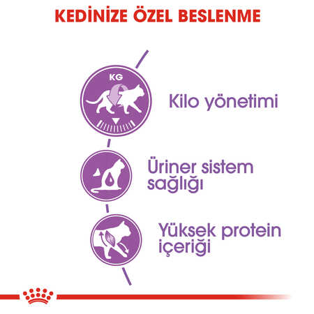 Royal Canin Sterilised 37 Kısırlaştırılmış Yetişkin Kedi Maması 10kg - Thumbnail