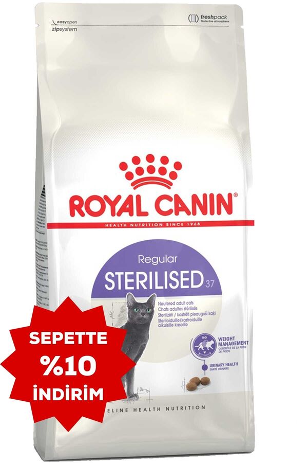 Royal Canin Sterilised 37 Kısırlaştırılmış Yetişkin Kedi Maması 15kg