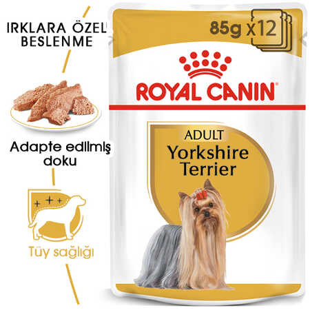 Royal Canin Yorkshire Terrier Adult Köpek Konservesi 12x85gr (12li) - Thumbnail