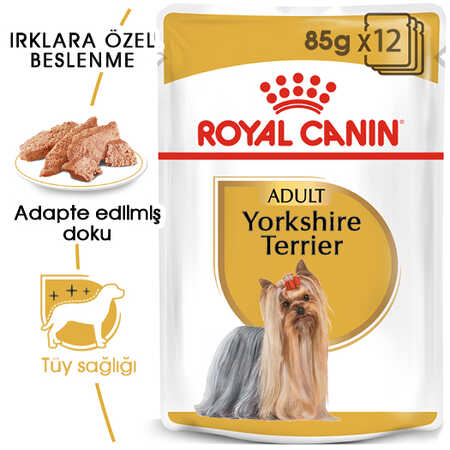 Royal Canin Yorkshire Terrier Yetişkin Köpek Konservesi 85gr - Thumbnail