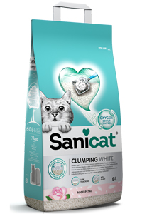 SANICAT - Sanicat Clumping White Rose Kedi Kumu 8lt