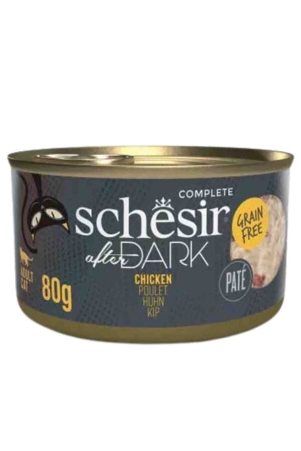 Schesir After Dark Tavuklu Yetişkin Kedi Konservesi 80gr