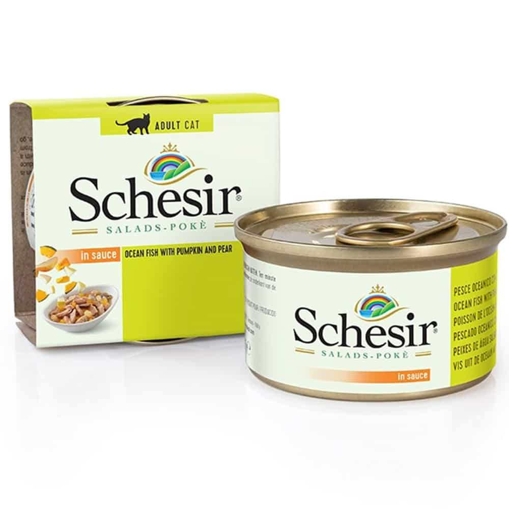 Schesir Salads Poke Denizbalığı, Balkabağı ve Armutlu Kedi Salatası 85gr