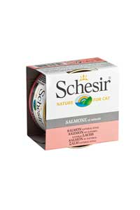 SCHESIR - Schesir Somon Balıklı Doğal Yaş Kedi Maması 85gr