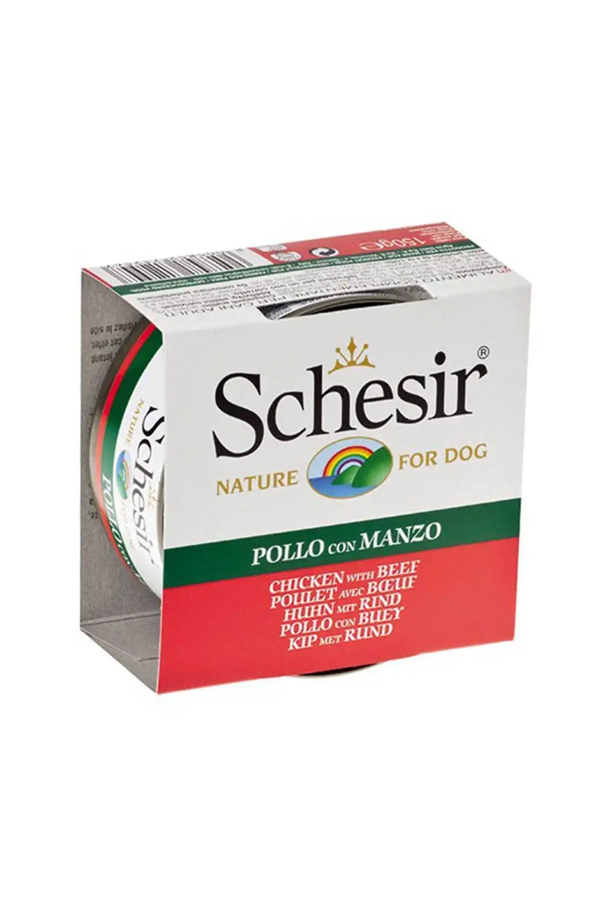 SCHESIR - Schesir Tavuk Fileto Jöleli Köpek Konservesi 150gr
