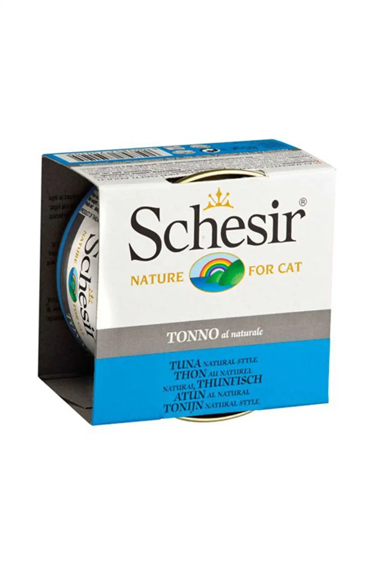 SCHESIR - Schesir Ton Balıklı Naturel Kedi Konservesi 85gr