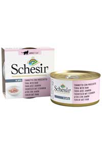 SCHESIR - Schesir Ton Balıklı ve Jambonlu Jöleli Kedi Konservesi 85gr