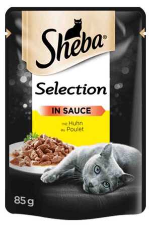 SHEBA - Sheba Pouch Tavuklu Yetişkin Kedi Konservesi 85gr