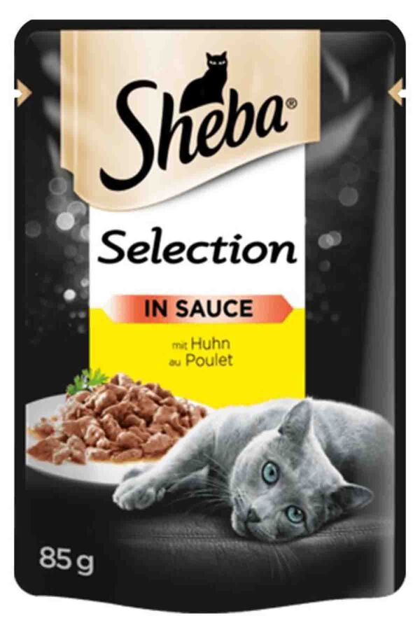 Sheba Pouch Tavuklu Yetişkin Kedi Konservesi 85gr