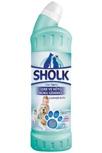 SHOLK - Sholk Hipoalerjenik Leke ve Kötü Koku Giderici Klor İçermeyen Çamaşır Suyu 750ml