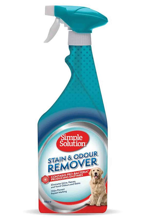 Simple Solution Köpekler için Leke ve Koku Giderici Sprey 750ml