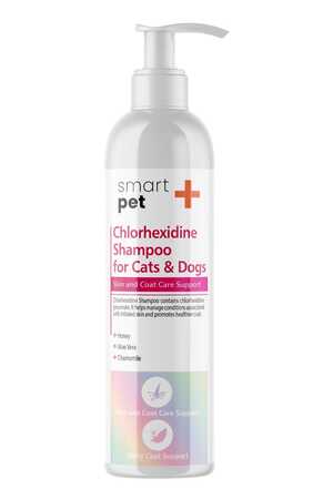 Smartpet + Clorhexidine Kaşıntı ve Tahriş Giderici Kedi ve Köpekler İçin Şampuan 250ml - Thumbnail