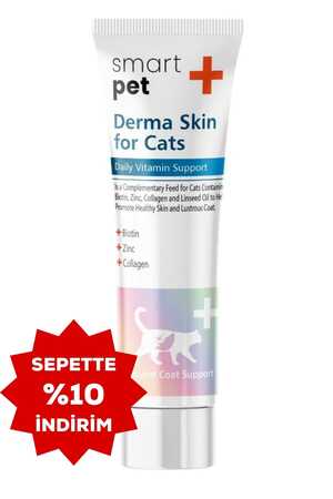 SMARTPET + - Smartpet+ Derma Skin Sensitive Skin Tüy Sağlığı Destekleyici Kedi Macunu 100Gr
