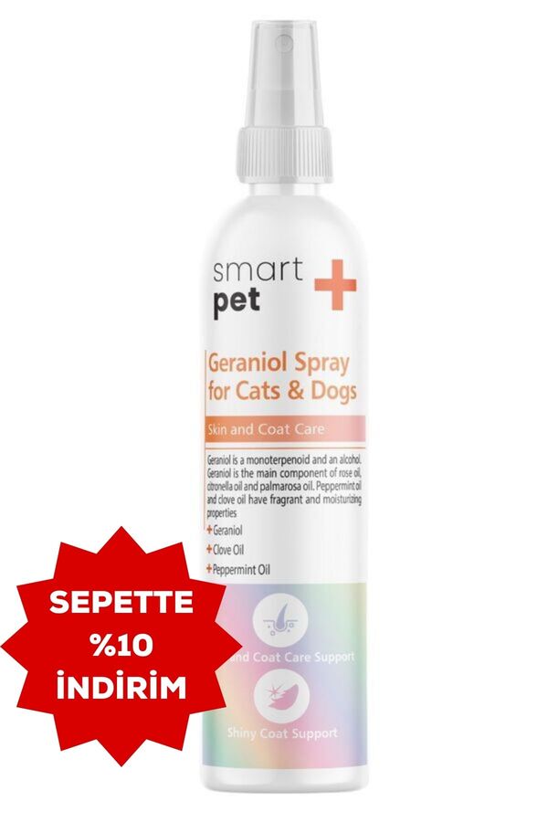 Smartpet + Geraniol Deri ve Tüy Bakım Spreyi 100ml