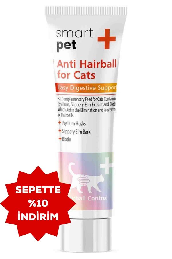 Smartpet + Anti Hairball Malt Kedi Macunu 100ml