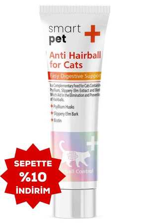 SMARTPET + - Smartpet + Anti Hairball Malt Kedi Macunu 100ml