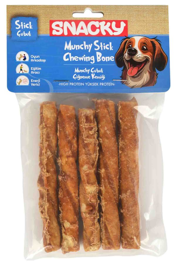 Snacky Çıtır Munchy Köpek Ödülü 13cm 5li