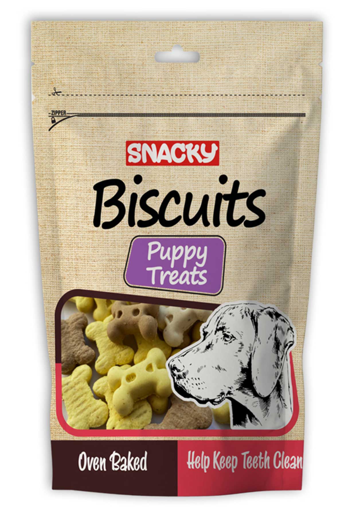 Snacky Puppy Treats Köpek Ödül Bisküvisi 200 gr