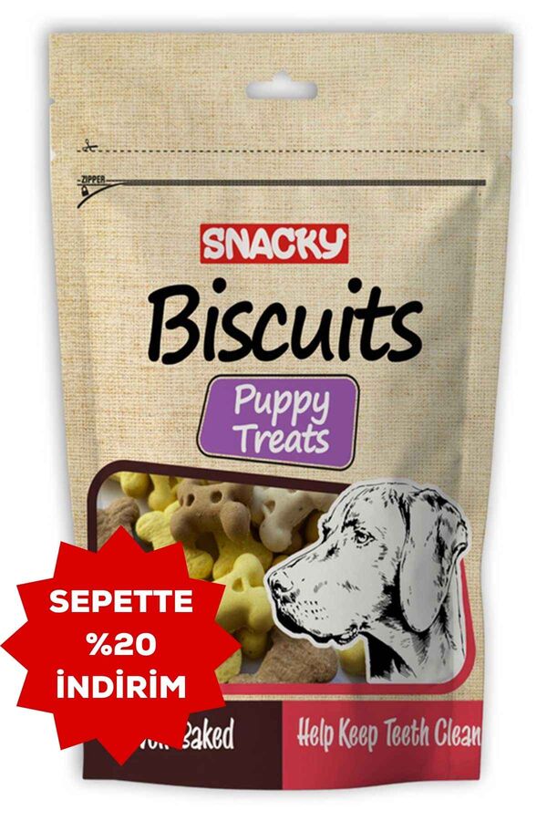 Snacky Puppy Treats Köpek Ödül Bisküvisi 200 gr