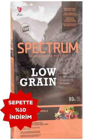 Spectrum Düşük Tahıllı Kuzu Etli Yaban Mersinli Küçük Irk Yetişkin Köpek Maması 8+1kg - Thumbnail