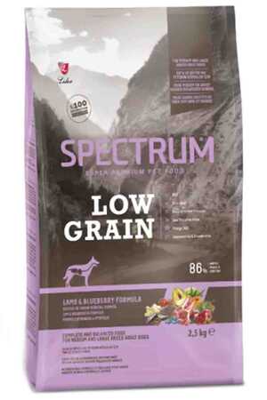 SPECTRUM - Spectrum Düşük Tahıllı Kuzulu, Yaban Mersinli Orta ve Büyük Irk Yetişkin Köpek Maması 2.5kg