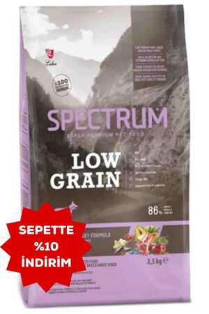 Spectrum Düşük Tahıllı Kuzulu, Yaban Mersinli Orta ve Büyük Irk Yetişkin Köpek Maması 2.5kg - Thumbnail