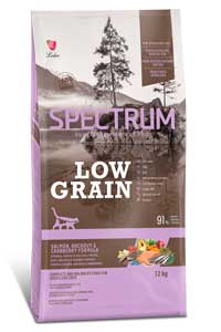 SPECTRUM - Spectrum Düşük Tahıllı Somon, Hamsi ve Yaban Mersinli Kısırlaştırılmış Kedi Maması 12kg