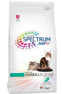 Spectrum Hairball 34 Tüy Yumağı Önleyici Tavuklu Yetişkin Kedi Maması 2kg