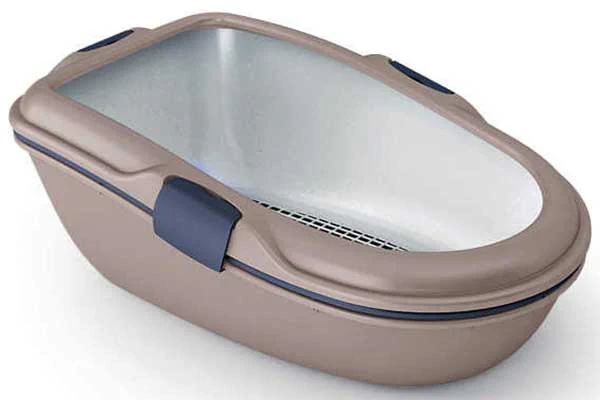 Stefanplast Furba Açık Kedi Tuvaleti 69x47x26 (L) Güvercin Grisi