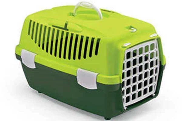 Stefanplast Guliver Kapalı Kedi ve Köpek Taşıma Çantası 48x32x31 Yeşil