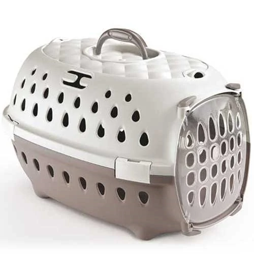 Stefanplast Transportino Chic Kedi ve Köpek Taşıma Çantası 48x31x29 Güvercin Grisi