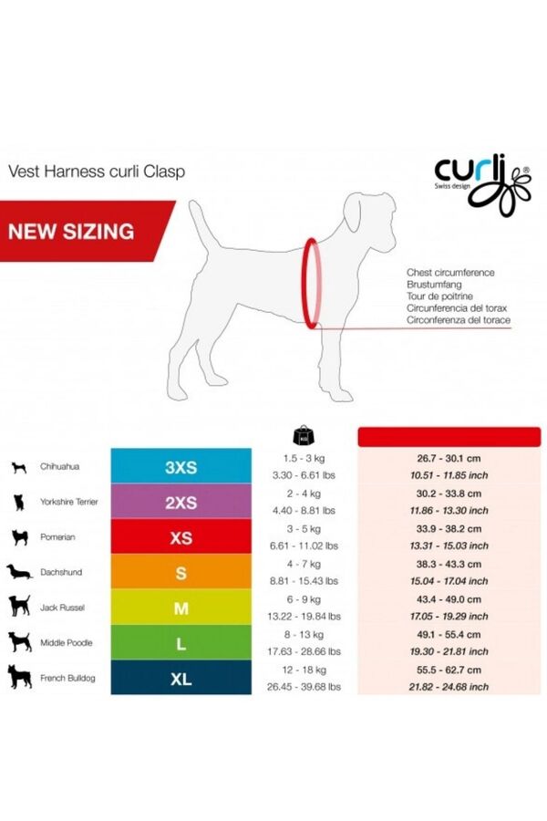 Curli Vest Harness Air Mesh Pink Circles 2xs & Leash M