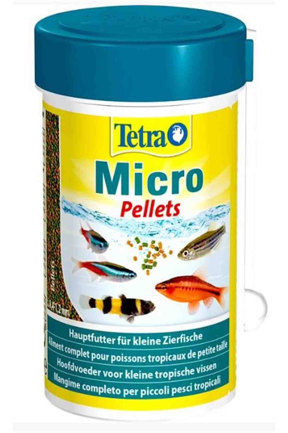 Tetra Micro Pellets Akvaryum Süs Balık Yemi