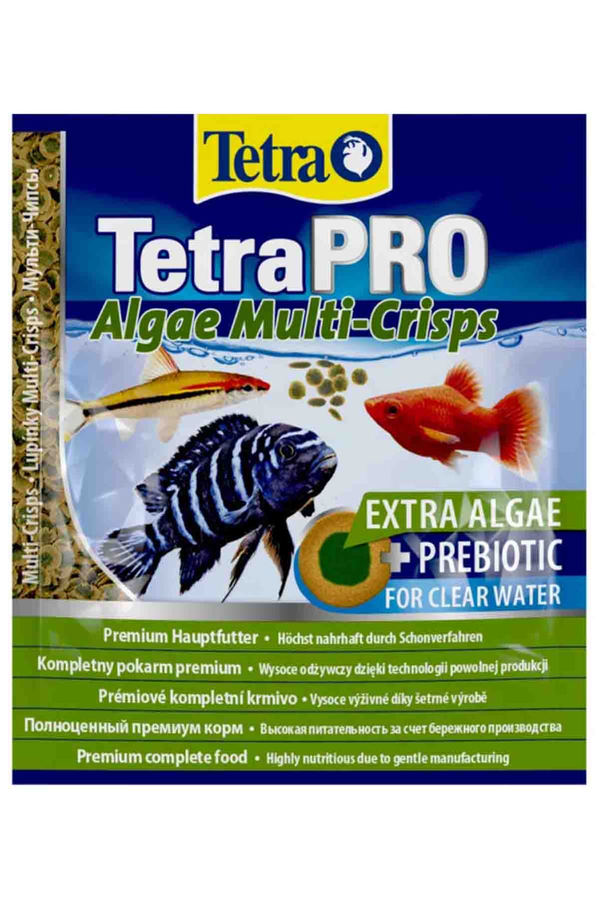 Tetra Pro Algae Cips Balık Yemi 12 Gr