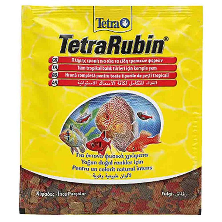Tetra Rubin Pul Akvaryum Balık Yemi 12gr