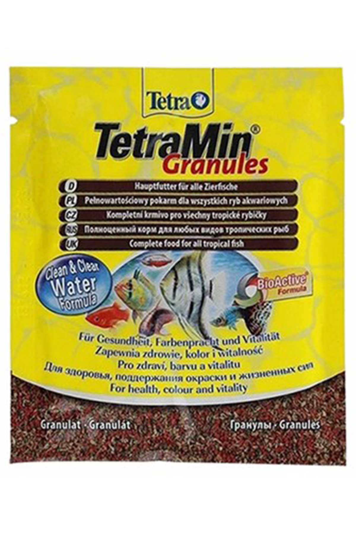 Tetra TetraMin Granules Akvaryum Balık Yemi 15gr