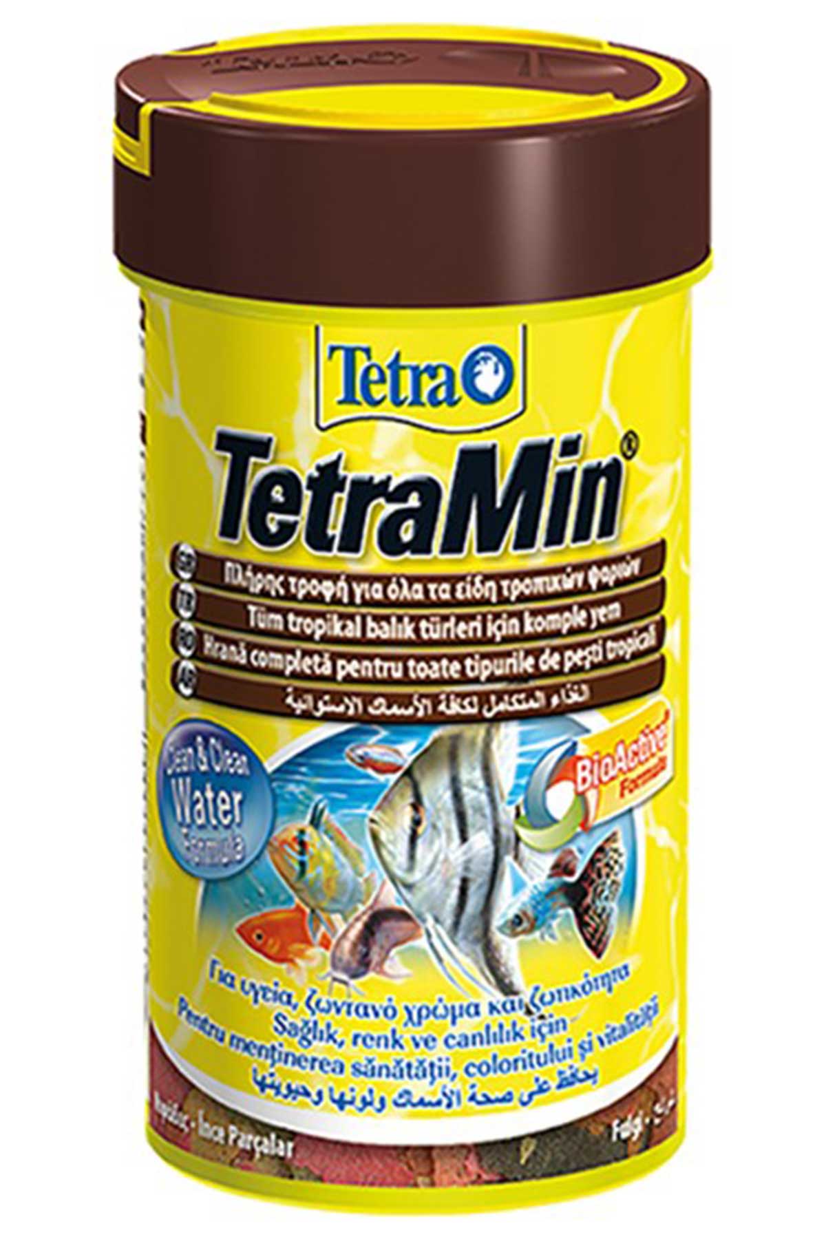 Tetramin Flakes Tropikal Balıklar İçin Yem 100 Ml