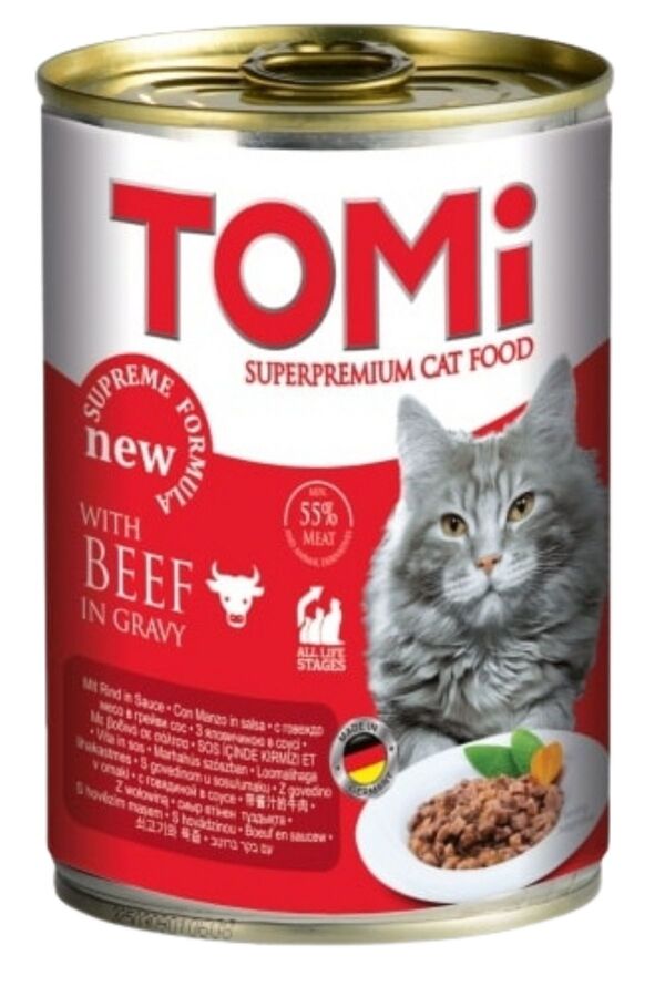 Tomi Dana Etli Kedi Konservesi 400gr