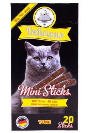 Tomi Peynirli Mini Stick Kedi Ödülü 20x2gr 40gr - Thumbnail