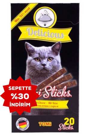 Tomi Peynirli Mini Stick Kedi Ödülü 20x2gr 40gr - Thumbnail