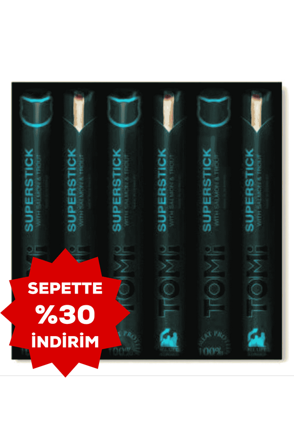 Tomi Somon ve Alabalıklı Stick Kedi Ödülü 6lı 6x5gr 30gr