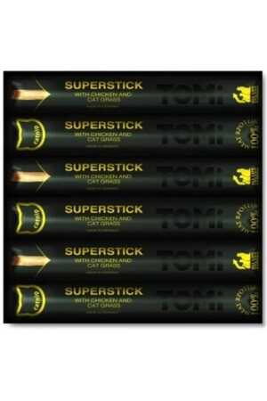 TOMI - Tomi Tavuk ve Kedi Çimli Stick Kedi Ödülü 6lı 6x5gr 30gr