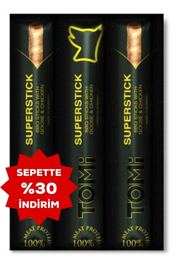 Tomi Kaz ve Tavuk BBQ Stick Köpek Ödülü 3lü 3x10gr 30gr