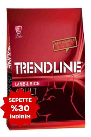 TRENDLINE - Trendline Kuzu Etli Pirinçli Yetişkin Köpek Maması 1kg