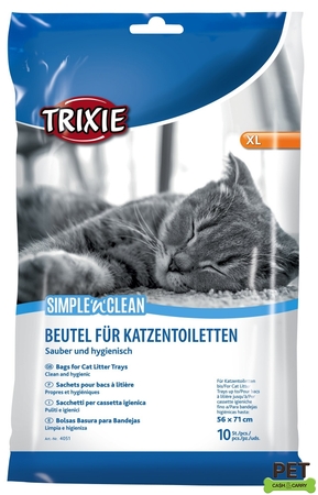 Trixie Kedi Kumu Poşeti (10lu) 56x71cm (XL) - Thumbnail