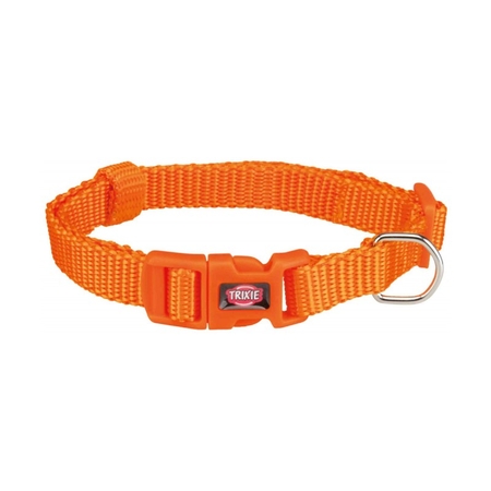 TRIXIE - Trixie Köpek Premium Boyun Tasması 22-35cm 10mm (XS/S) Turuncu